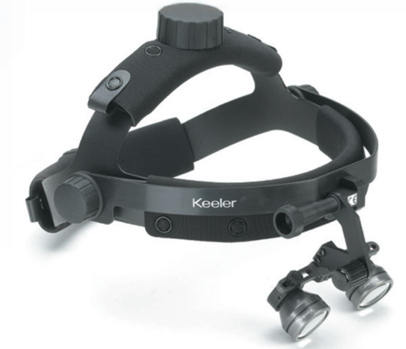 Lupové brýle Keeler s držákem na hlavu