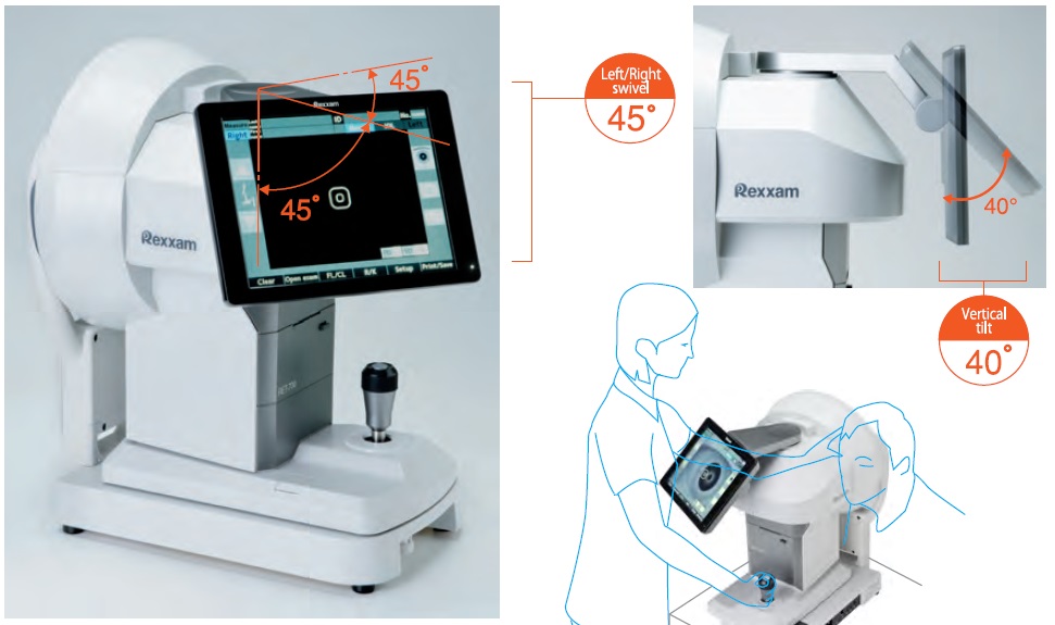 Rexxam RET 700 možnost nastavení