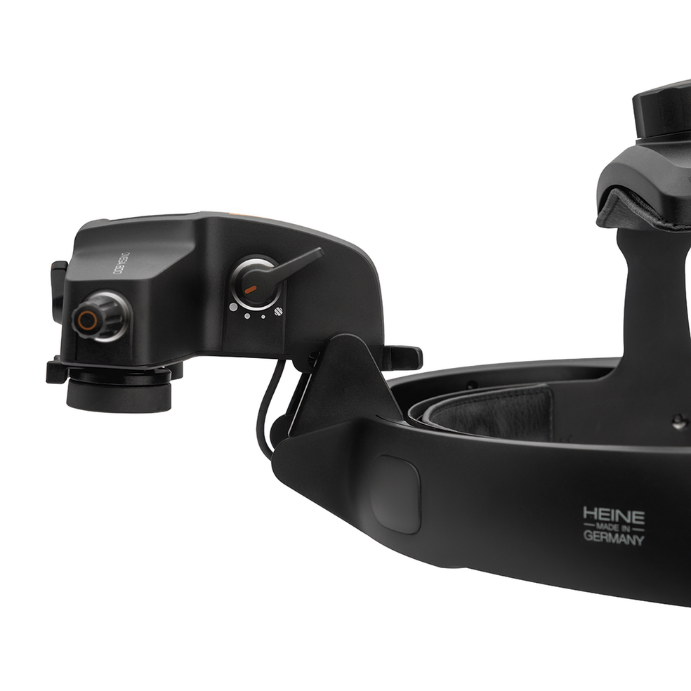 Heine OMEGA 600 odklopení optiky
