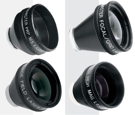 Vyšetřovací čočky Ocular Instrument ukázka 