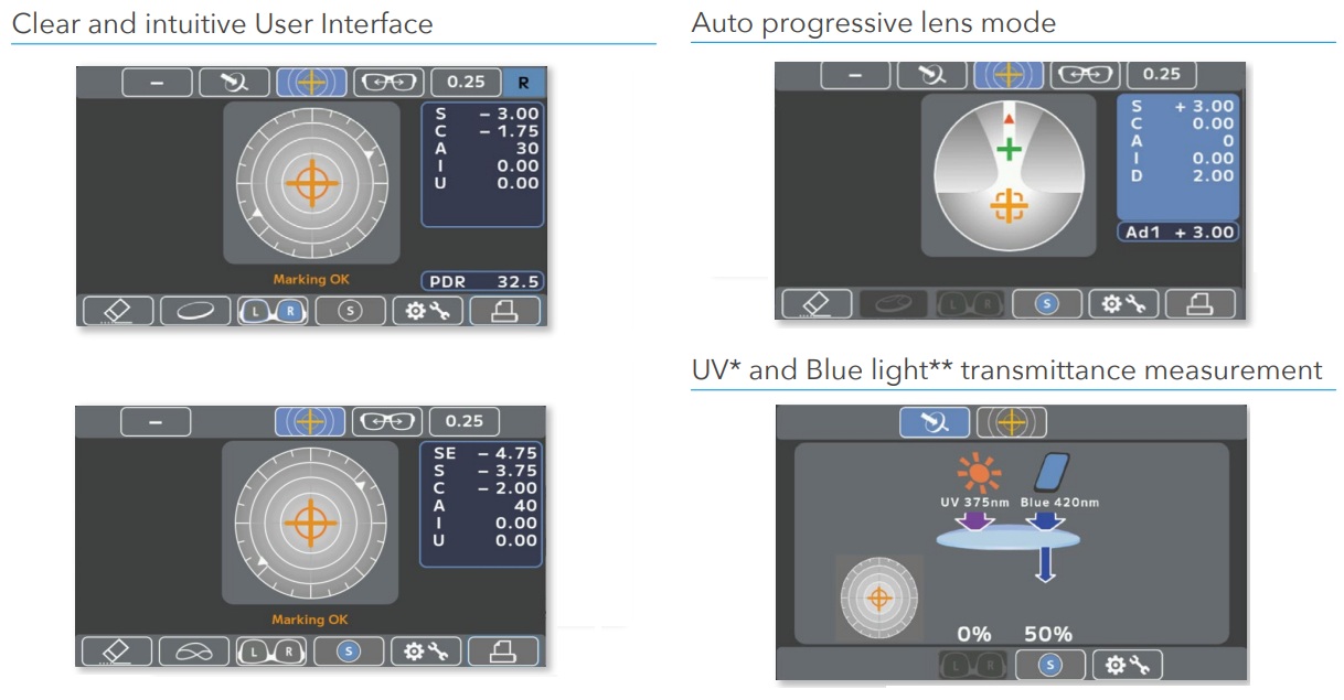 Rexxam DL-2000 P/S/E uživatelské prostředí